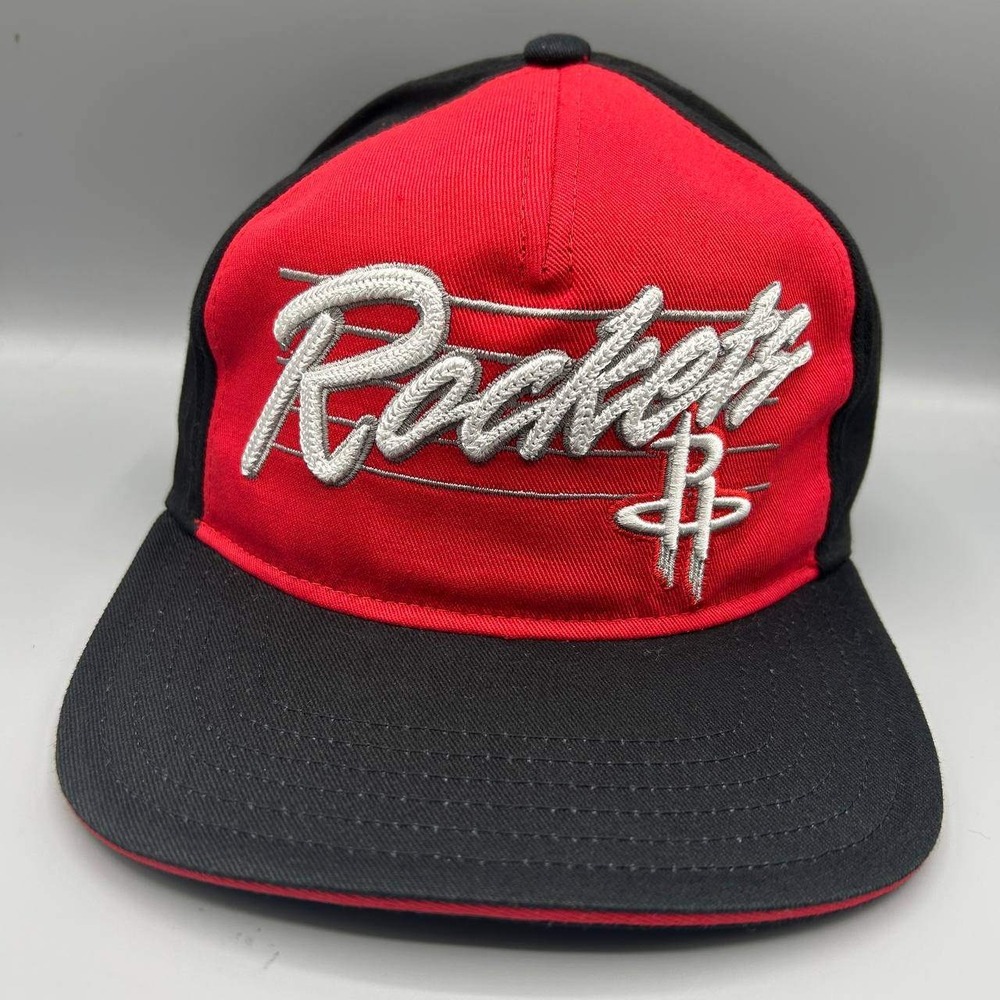 Houston‎ Rockets Hat Youth Red Black Embroidered NBA Strap Back Cap Cotton New